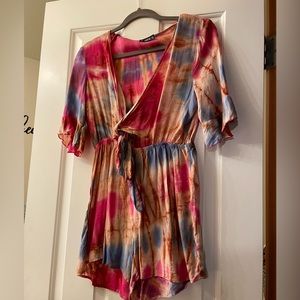 Tie dye romper